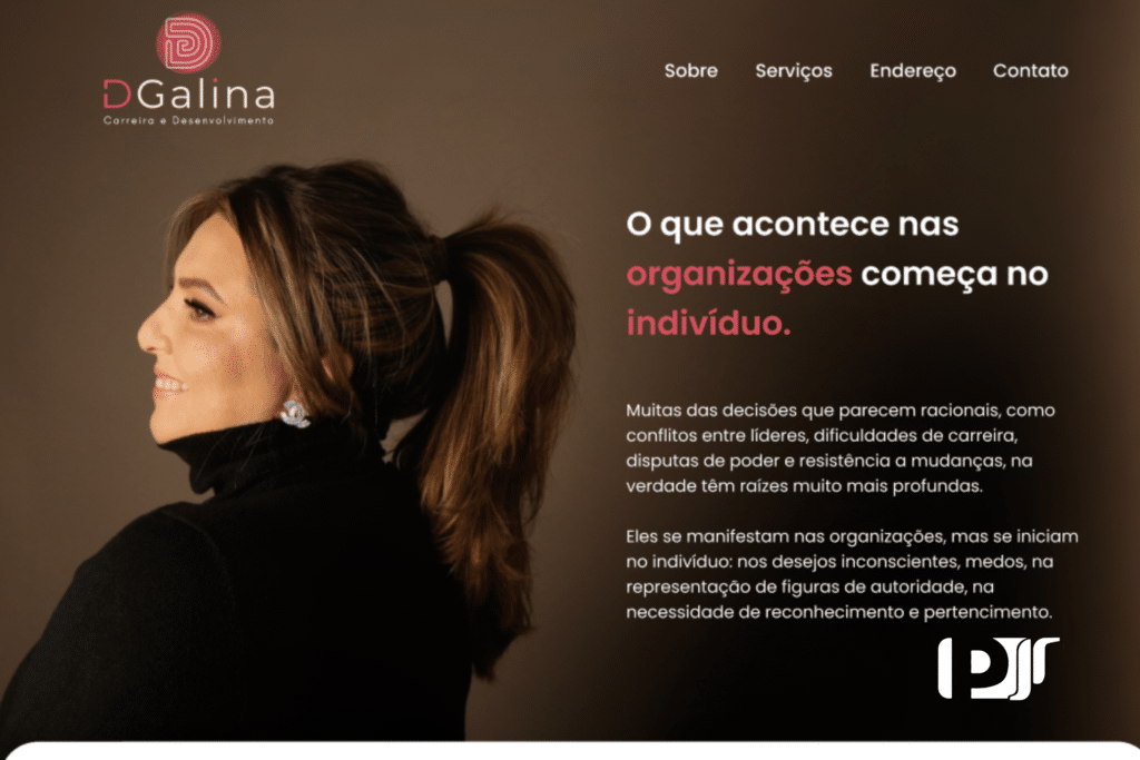 Landing Page DGalina