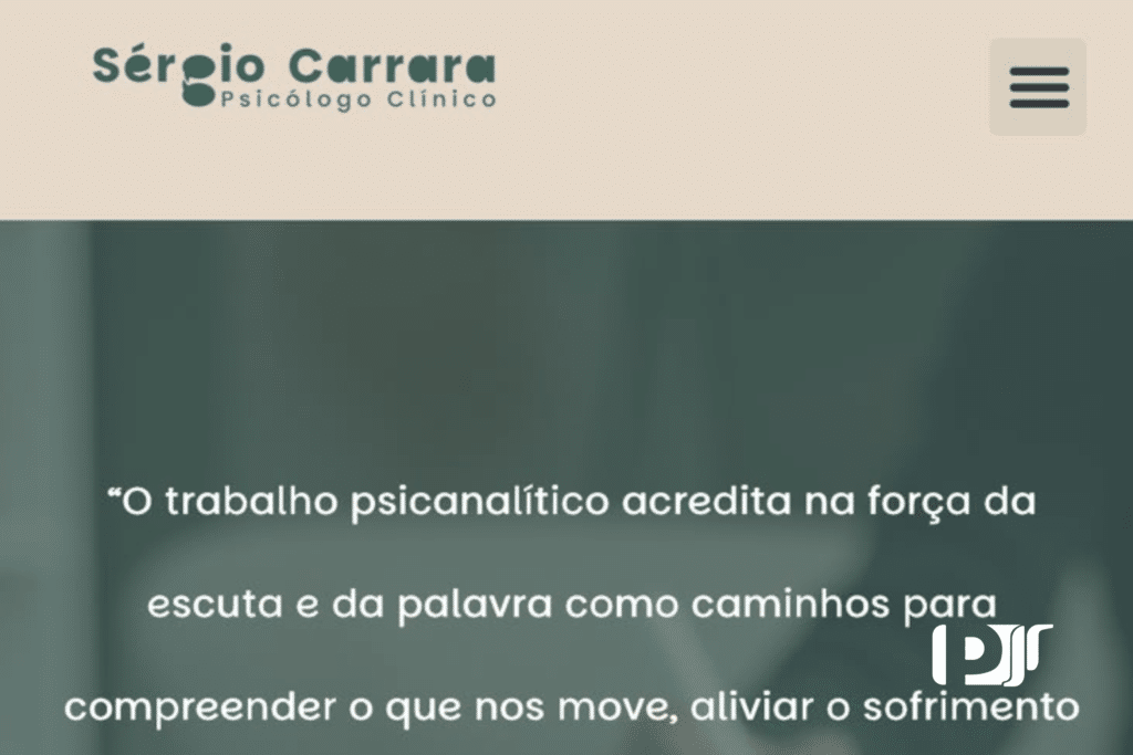 Landing Page Sergio Carrara